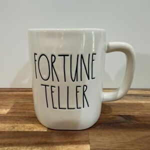 Rae Dunn Cream Fortune Teller Mug